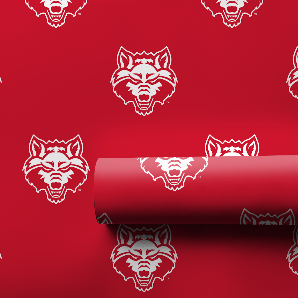 Scarlet Howl - Wrapping Paper - Aspen & Arlo