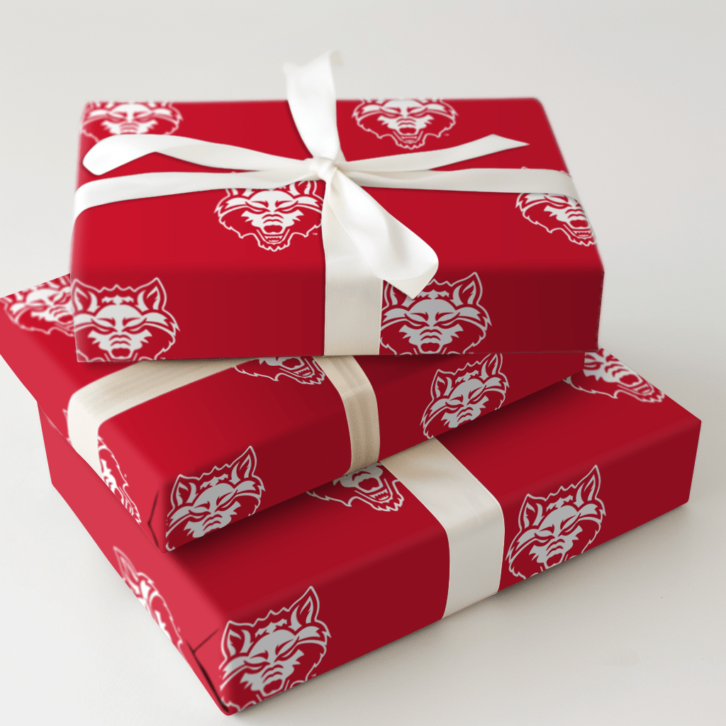 Scarlet Howl - Wrapping Paper - Aspen & Arlo