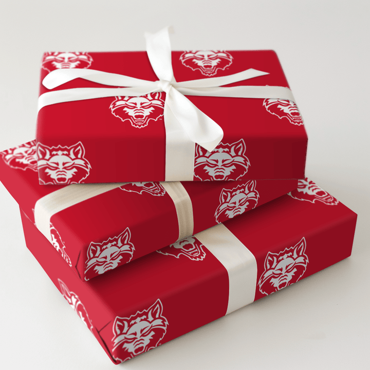 Scarlet Howl - Wrapping Paper - Aspen & Arlo