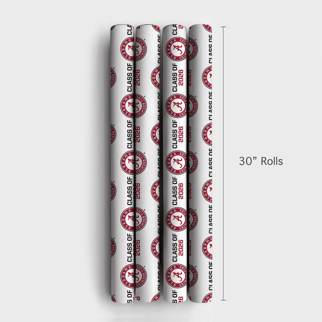 Alabama Class of 2026 - Wrapping Paper - Aspen & Arlo