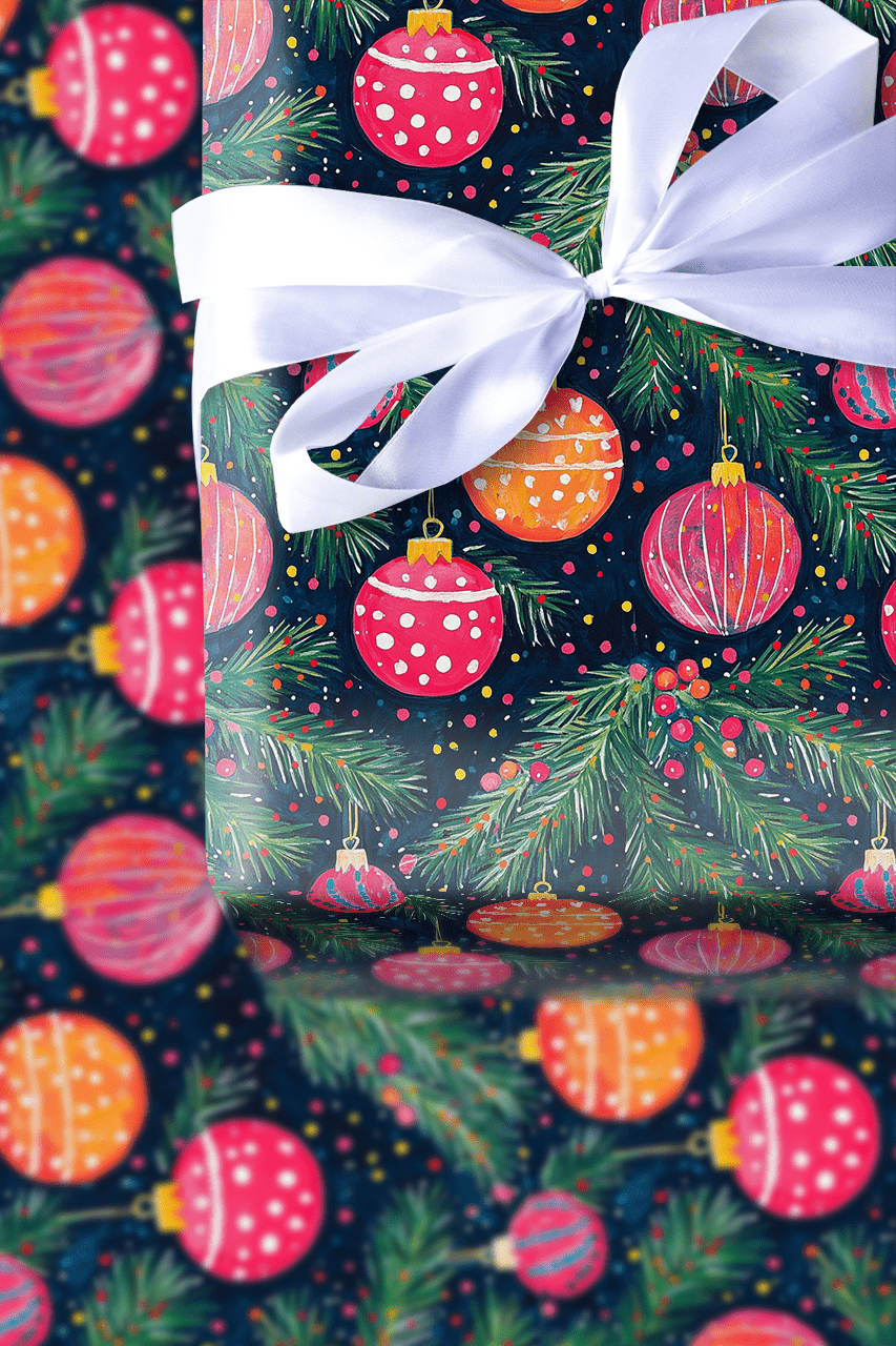 Confetti Pines - Wrapping Paper - Aspen & Arlo