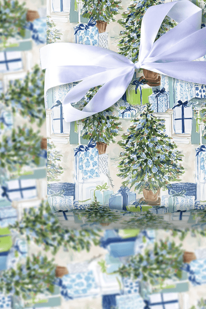 Chinoiserie Christmas - Wrapping Paper - Aspen & Arlo