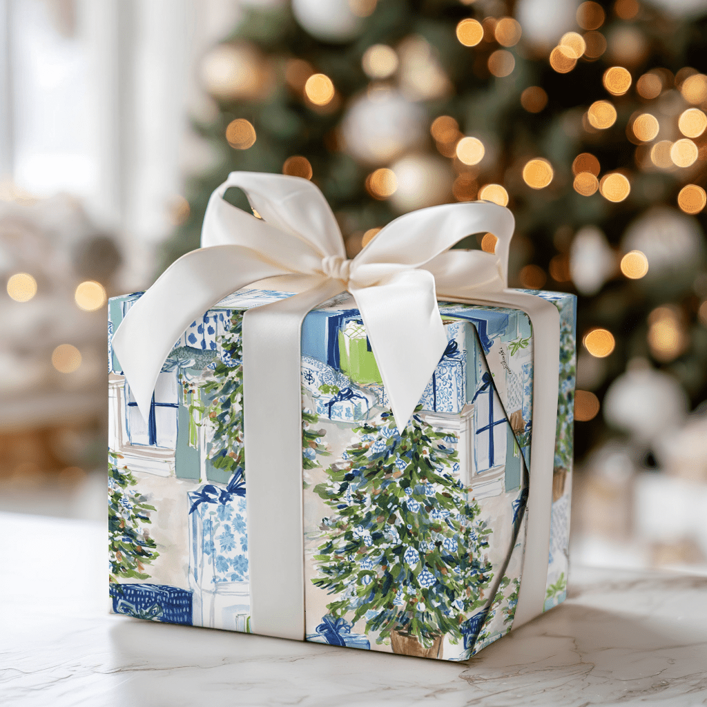 Chinoiserie Christmas - Wrapping Paper - Aspen & Arlo