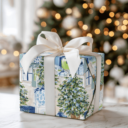 Chinoiserie Christmas - Wrapping Paper - Aspen & Arlo