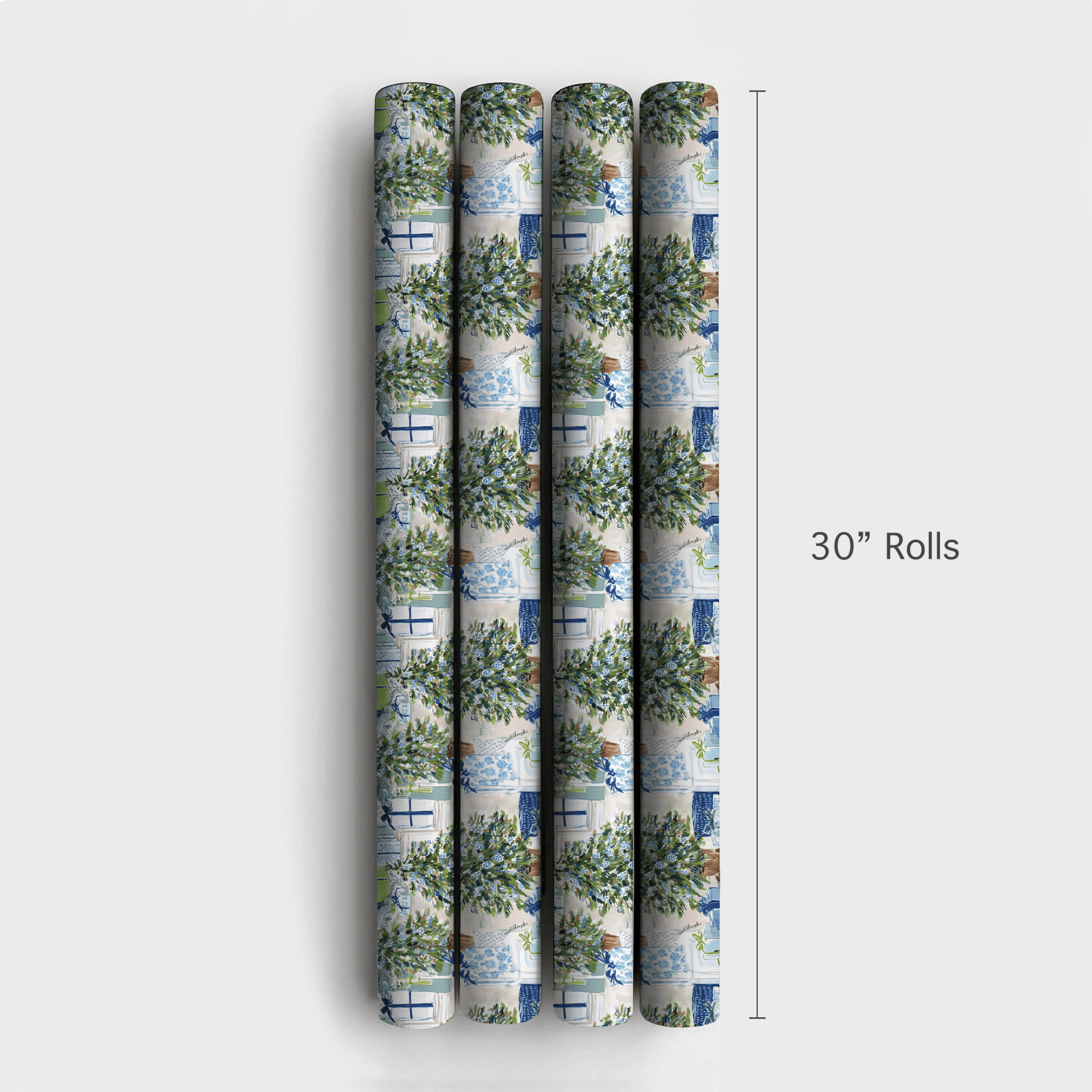 Chinoiserie Christmas - Wrapping Paper - Aspen & Arlo