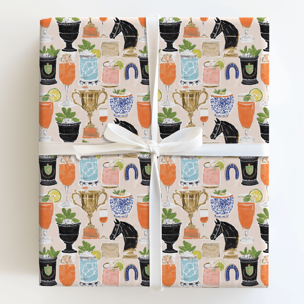 Stakes & Sips - Wrapping Paper - Aspen & Arlo