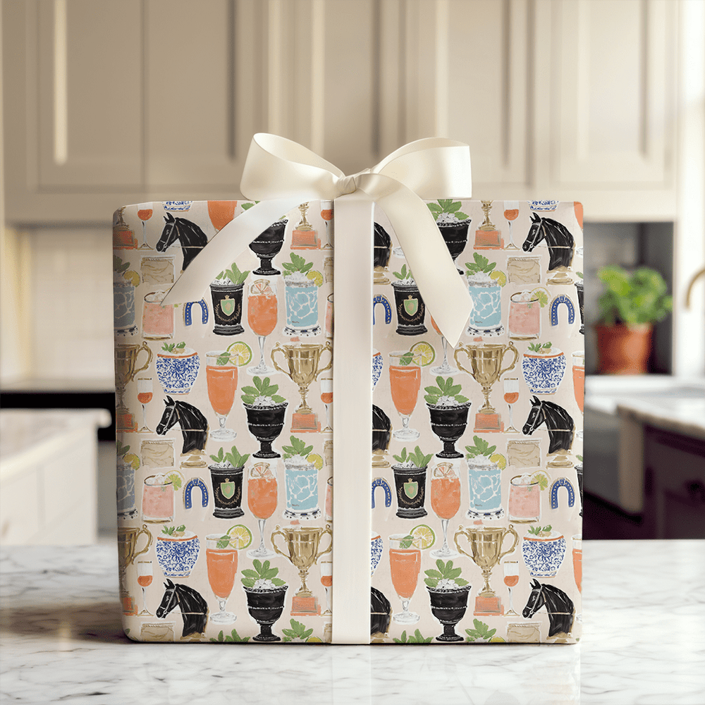 Stakes & Sips - Wrapping Paper - Aspen & Arlo