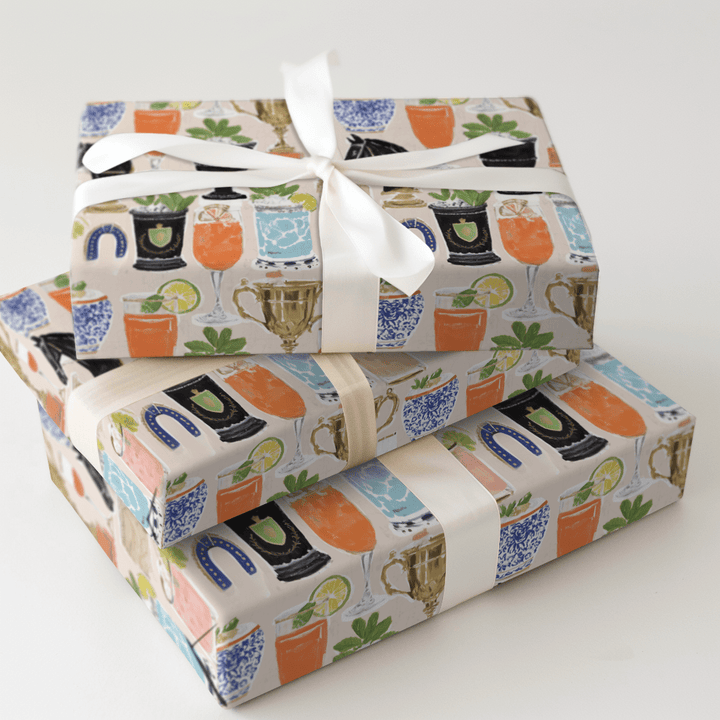 Stakes & Sips - Wrapping Paper - Aspen & Arlo