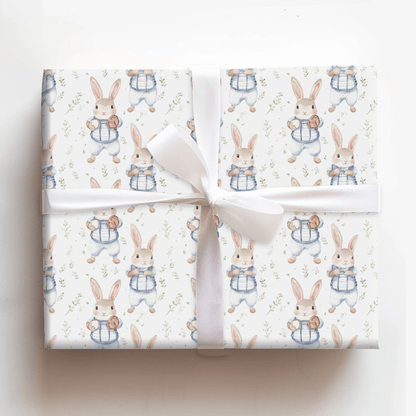 Backstop Bunny - Wrapping Paper - Aspen & Arlo