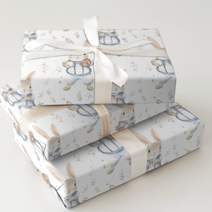 Backstop Bunny - Wrapping Paper - Aspen & Arlo