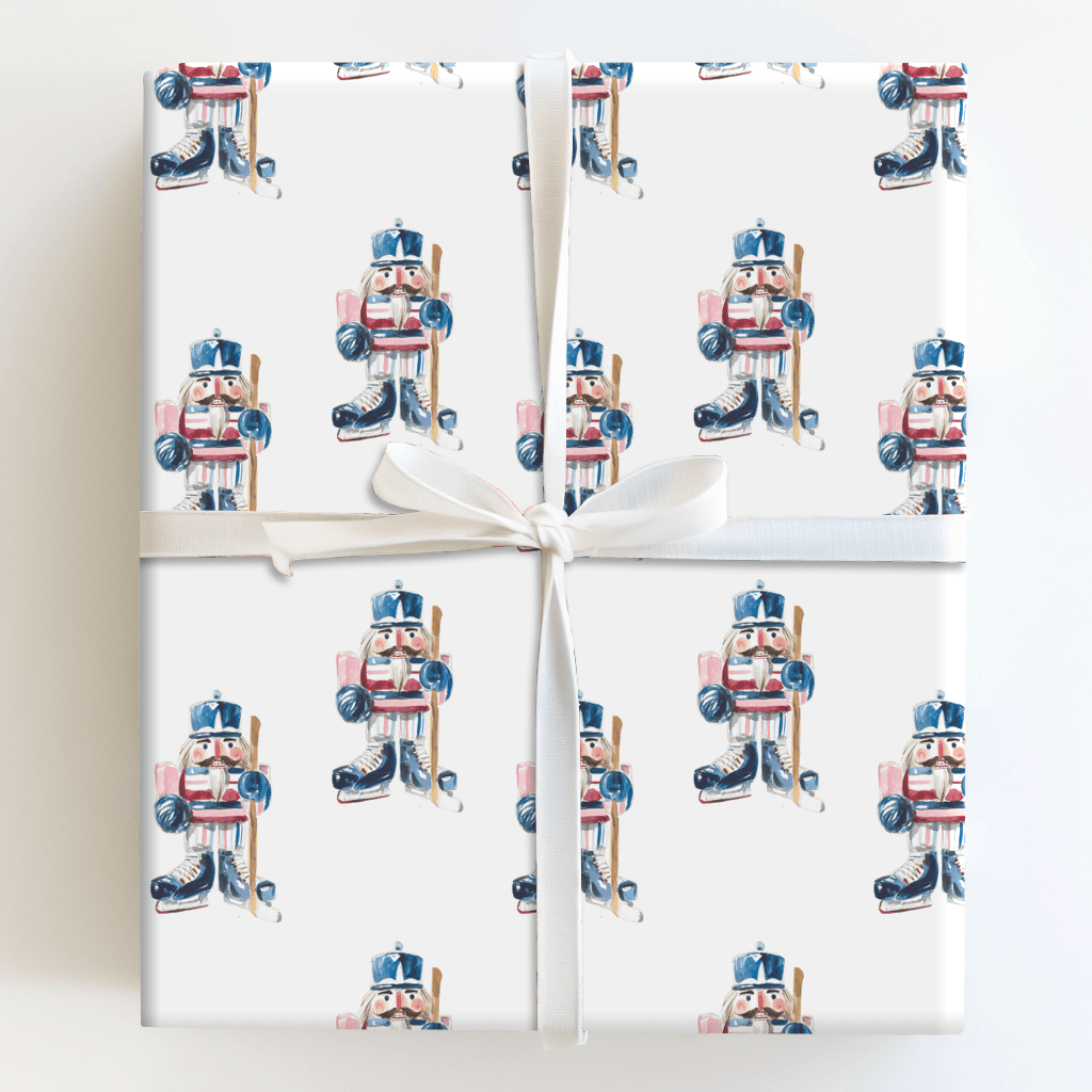 Slapshot Soldier - Wrapping Paper - Aspen & Arlo