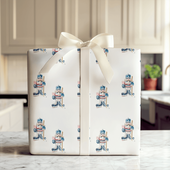 Slapshot Soldier - Wrapping Paper - Aspen & Arlo