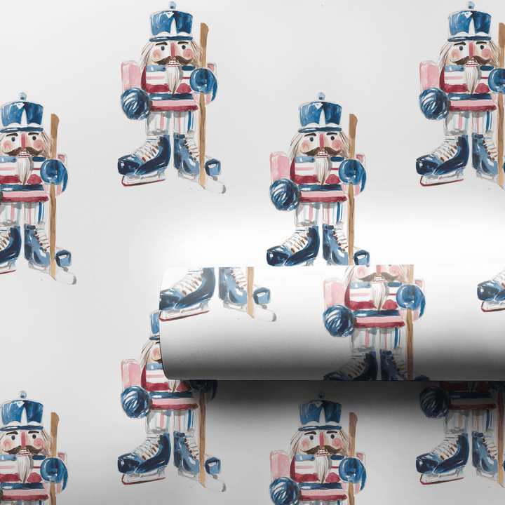 Slapshot Soldier - Wrapping Paper - Aspen & Arlo