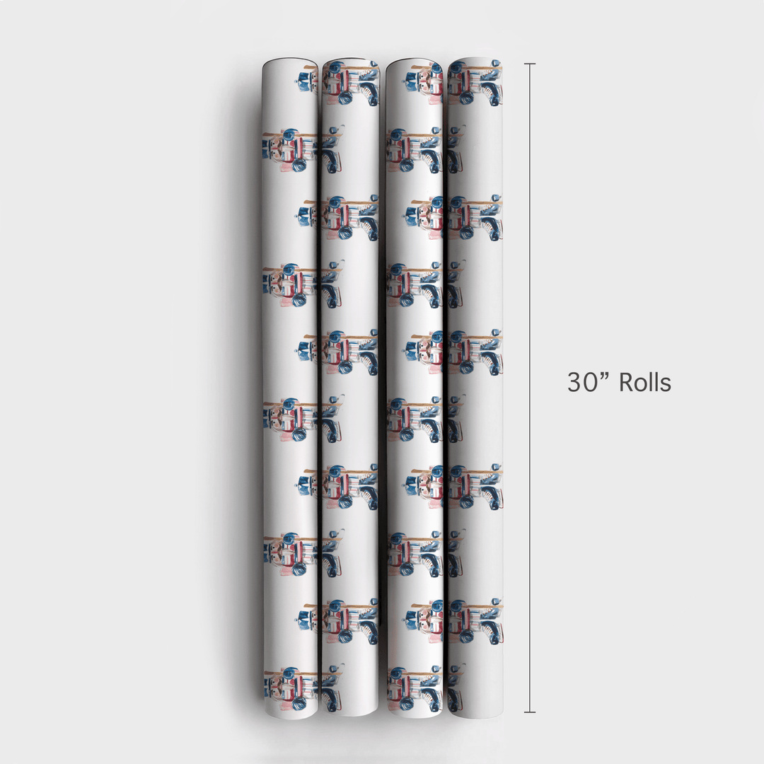 Slapshot Soldier - Wrapping Paper - Aspen & Arlo