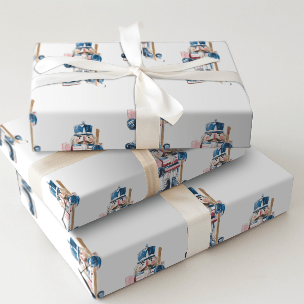 Slapshot Soldier - Wrapping Paper - Aspen & Arlo