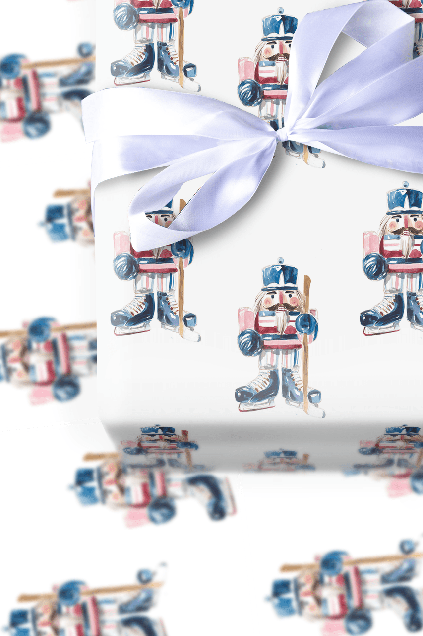 Slapshot Soldier - Wrapping Paper - Aspen & Arlo