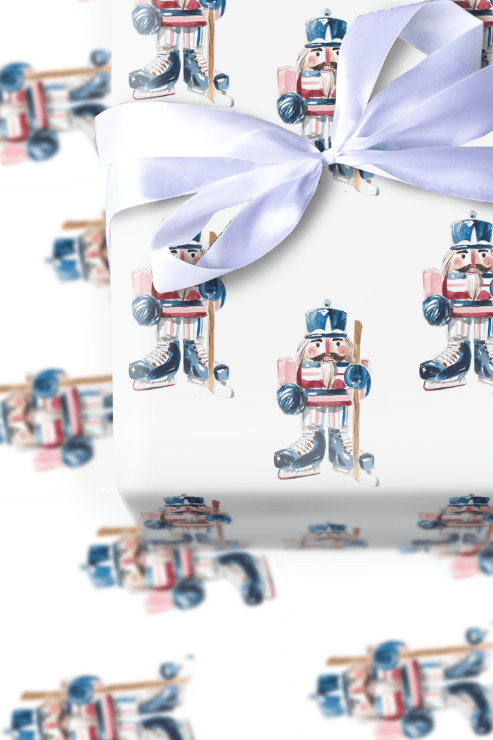 Slapshot Soldier - Wrapping Paper - Aspen & Arlo