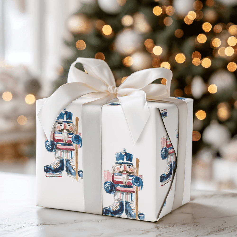 Slapshot Soldier - Wrapping Paper - Aspen & Arlo