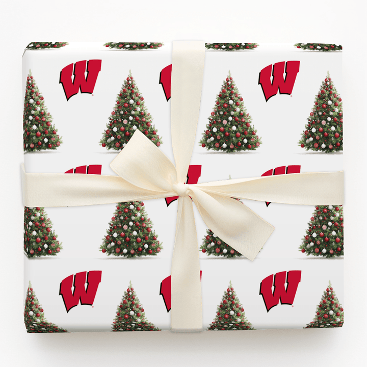 Festive Badger Fir - Wrapping Paper - Aspen & Arlo