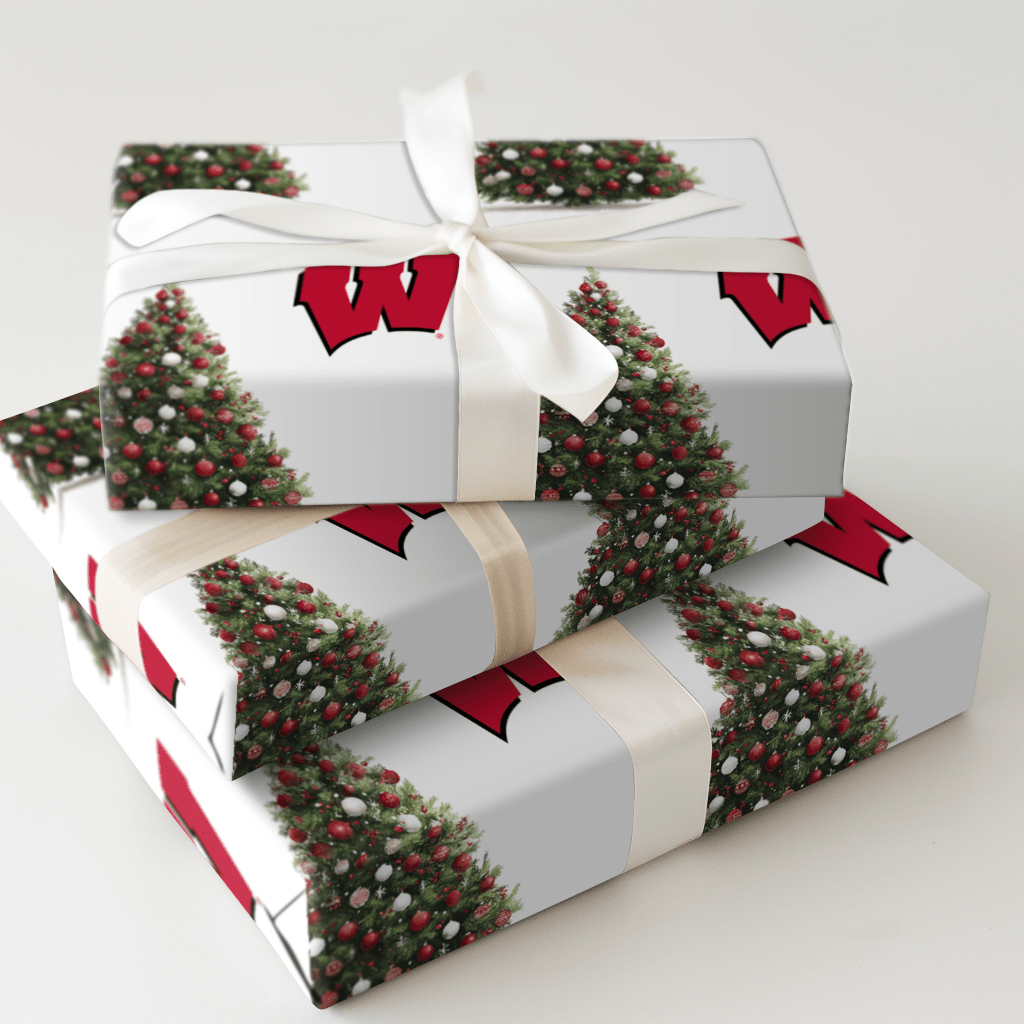 Festive Badger Fir - Wrapping Paper - Aspen & Arlo