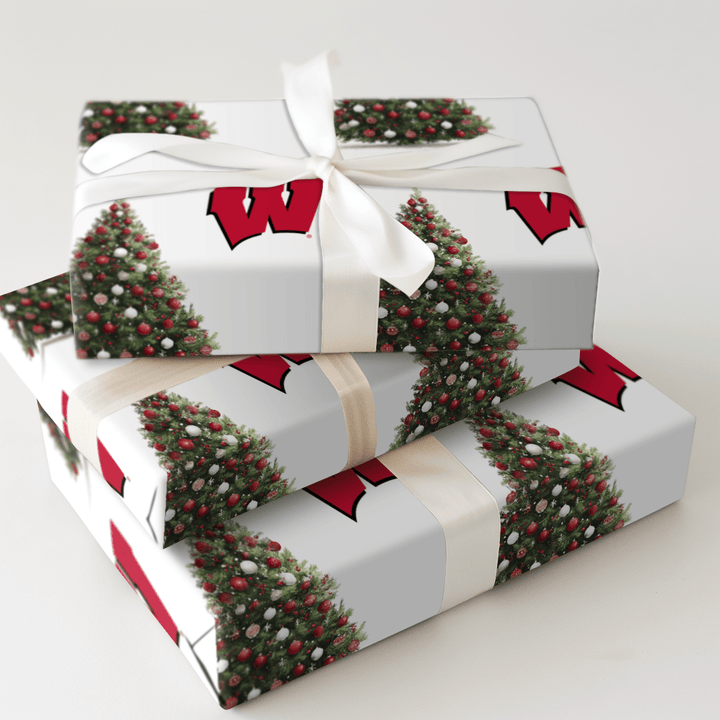 Festive Badger Fir - Wrapping Paper - Aspen & Arlo