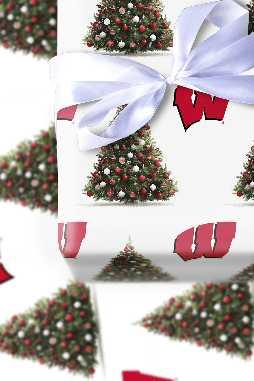 Festive Badger Fir - Wrapping Paper - Aspen & Arlo
