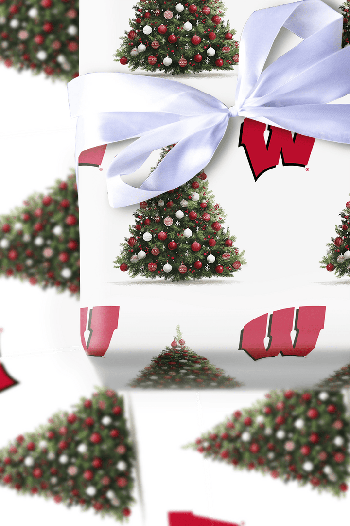 Festive Badger Fir - Wrapping Paper - Aspen & Arlo