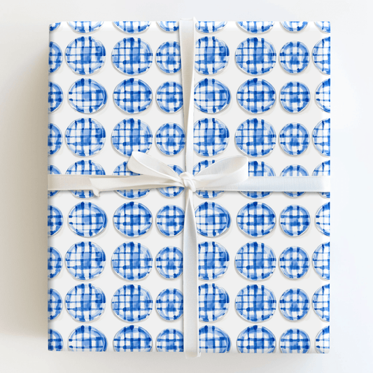 Picnic Blues - Wrapping Paper - Aspen & Arlo