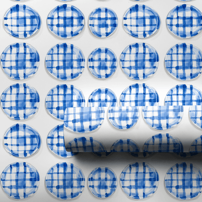 Picnic Blues - Wrapping Paper - Aspen &amp; Arlo