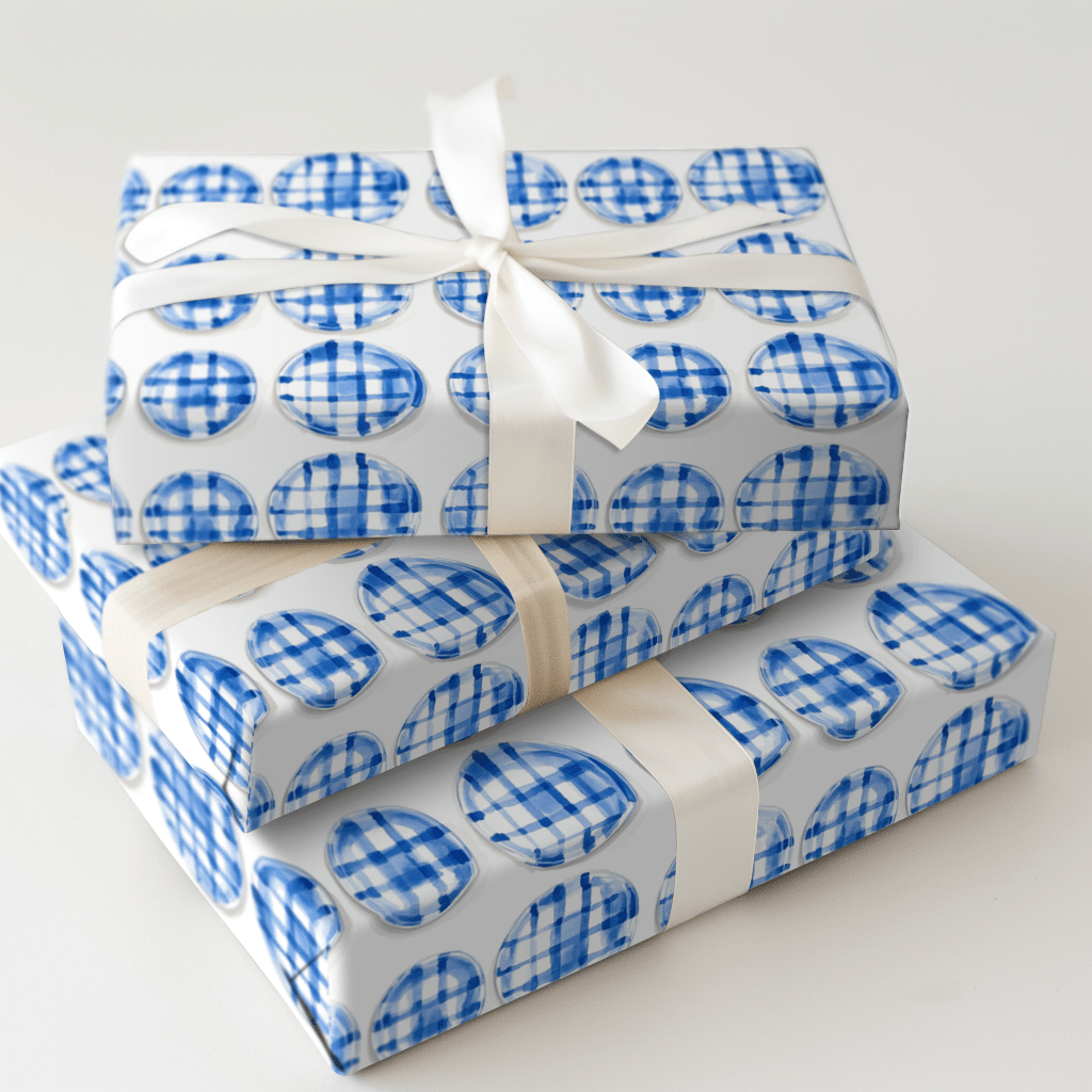 Picnic Blues - Wrapping Paper - Aspen &amp; Arlo