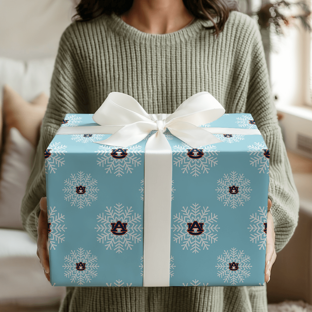 Frosty Auburn - Wrapping Paper - Aspen & Arlo