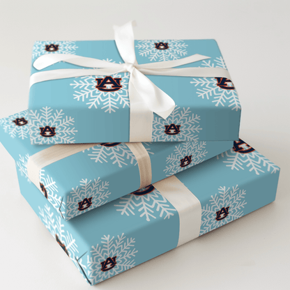 Frosty Auburn - Wrapping Paper - Aspen & Arlo