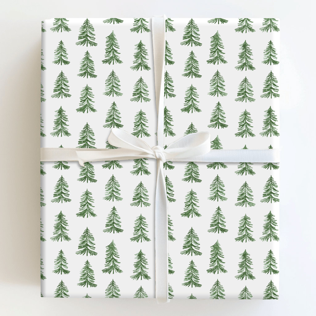 Evergreen Forest - Wrapping Paper - Aspen & Arlo