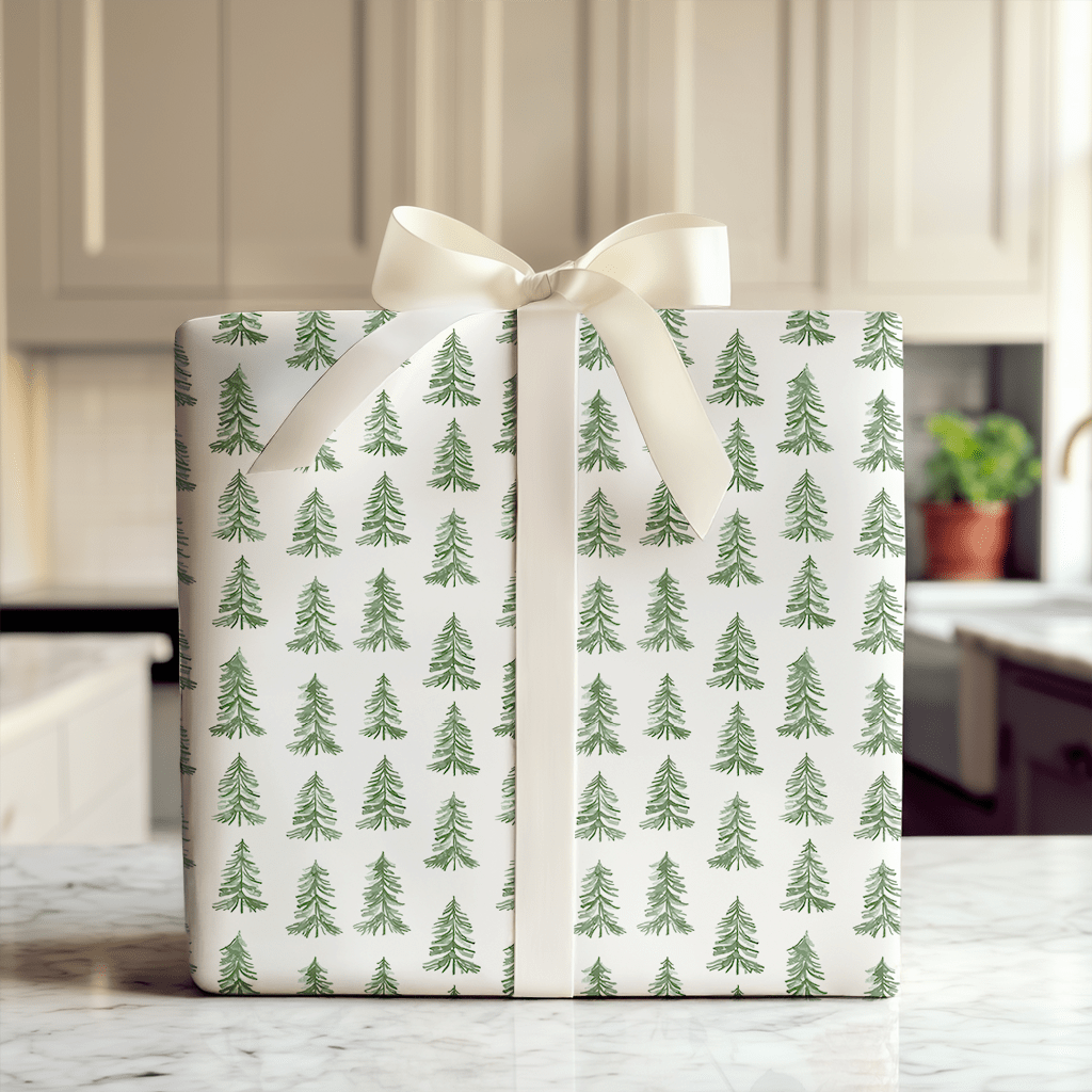 Evergreen Forest - Wrapping Paper - Aspen & Arlo