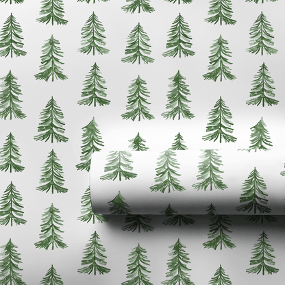 Evergreen Forest - Wrapping Paper - Aspen & Arlo