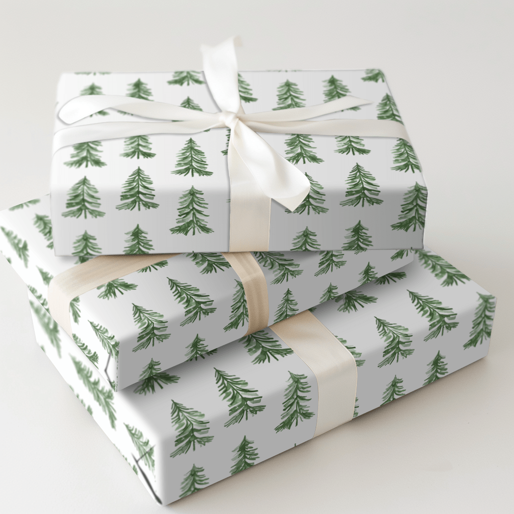 Evergreen Forest - Wrapping Paper - Aspen & Arlo