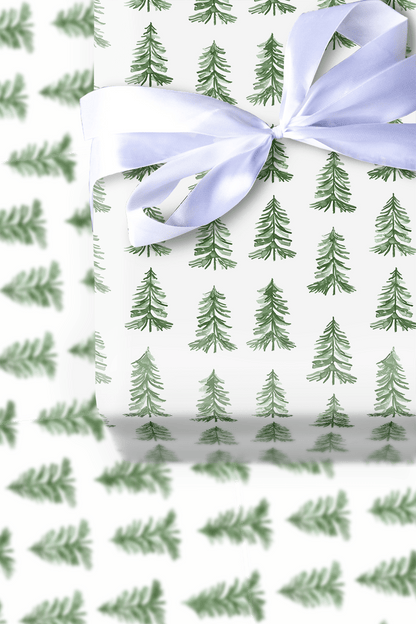 Evergreen Forest - Wrapping Paper - Aspen & Arlo