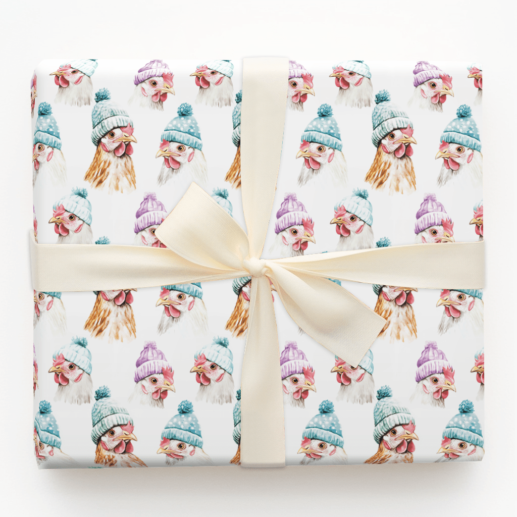 Beanies and Beaks - Wrapping Paper - Aspen & Arlo