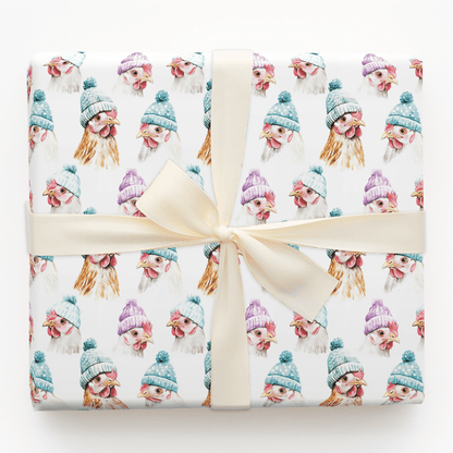 Beanies and Beaks - Wrapping Paper - Aspen & Arlo