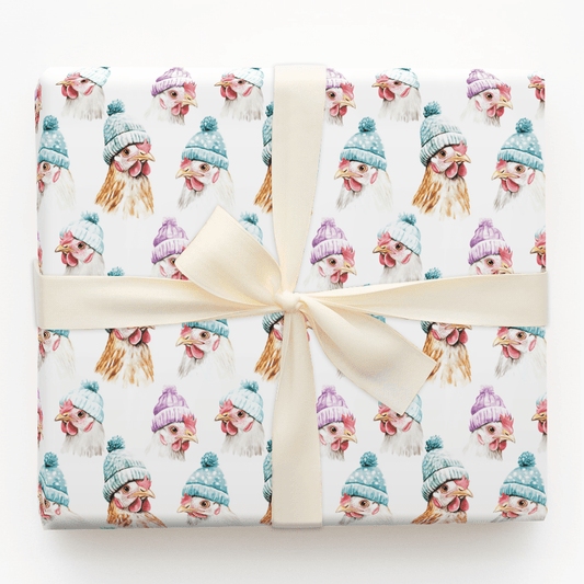 Beanies and Beaks - Wrapping Paper - Aspen & Arlo