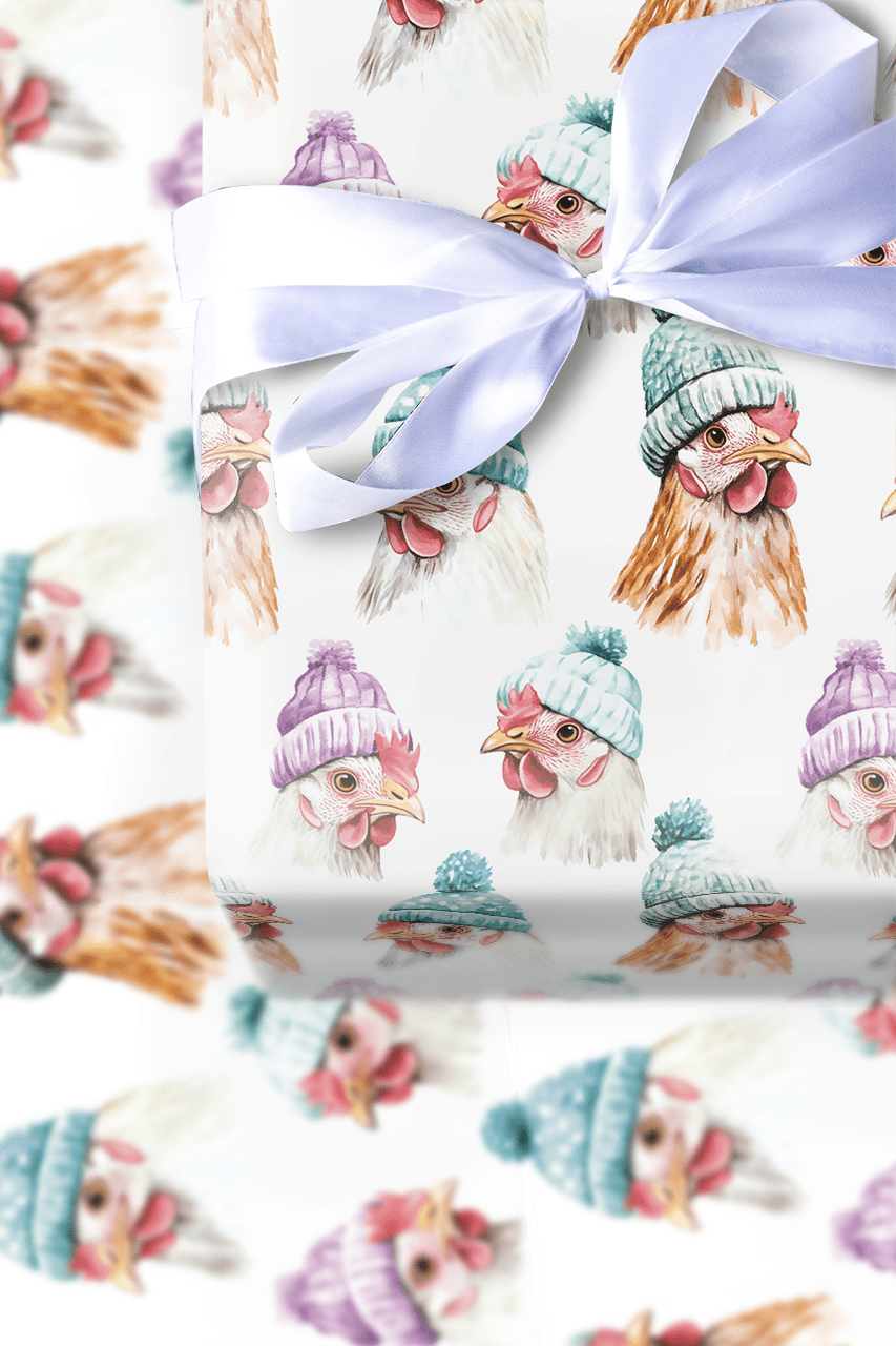 Beanies and Beaks - Wrapping Paper - Aspen & Arlo