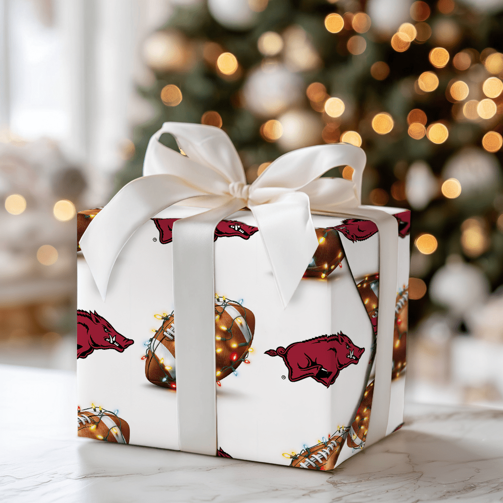 Holiday Hog Lights - Wrapping Paper - Aspen & Arlo
