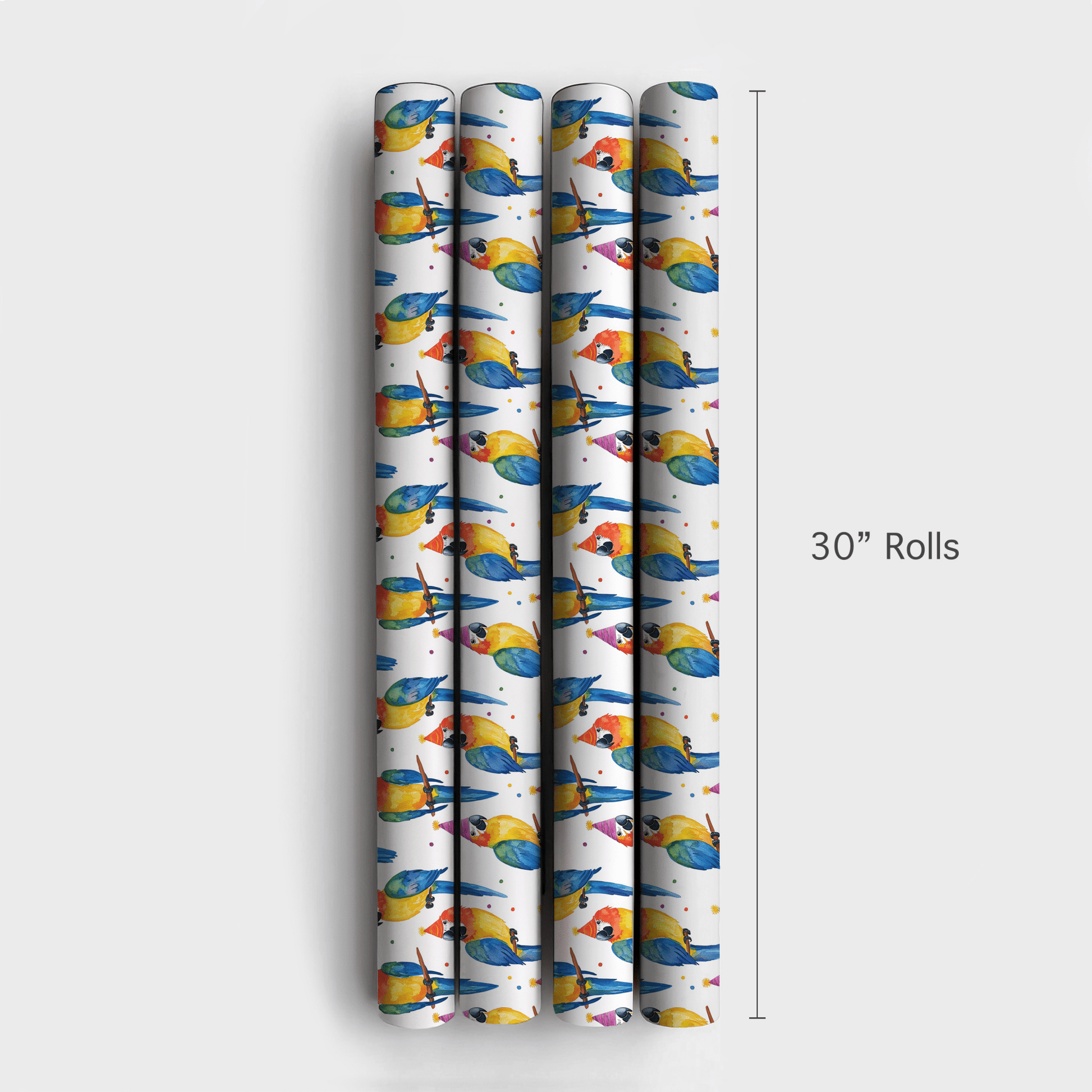 Parrot Parade - Wrapping Paper - Aspen & Arlo