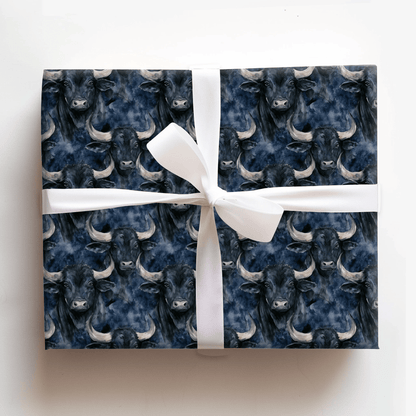 Navy Narlee - Wrapping Paper - Aspen & Arlo
