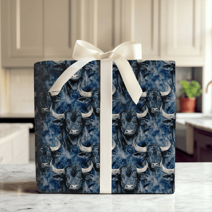 Navy Narlee - Wrapping Paper - Aspen & Arlo