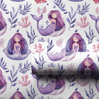 Shiny Shimmer Sea - Wrapping Paper - Aspen & Arlo