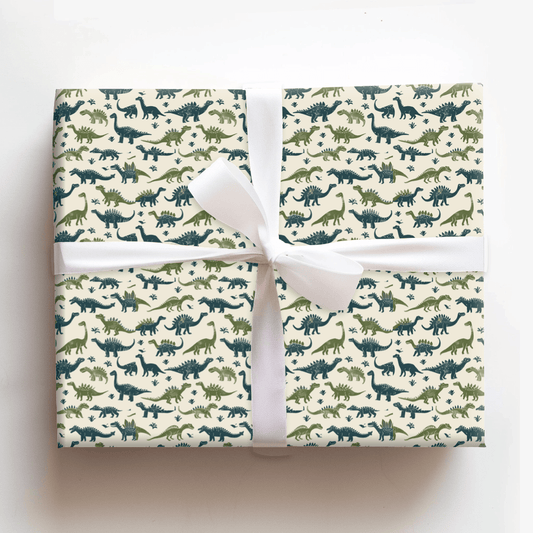 Dino - Mity - Wrapping Paper - Aspen & Arlo