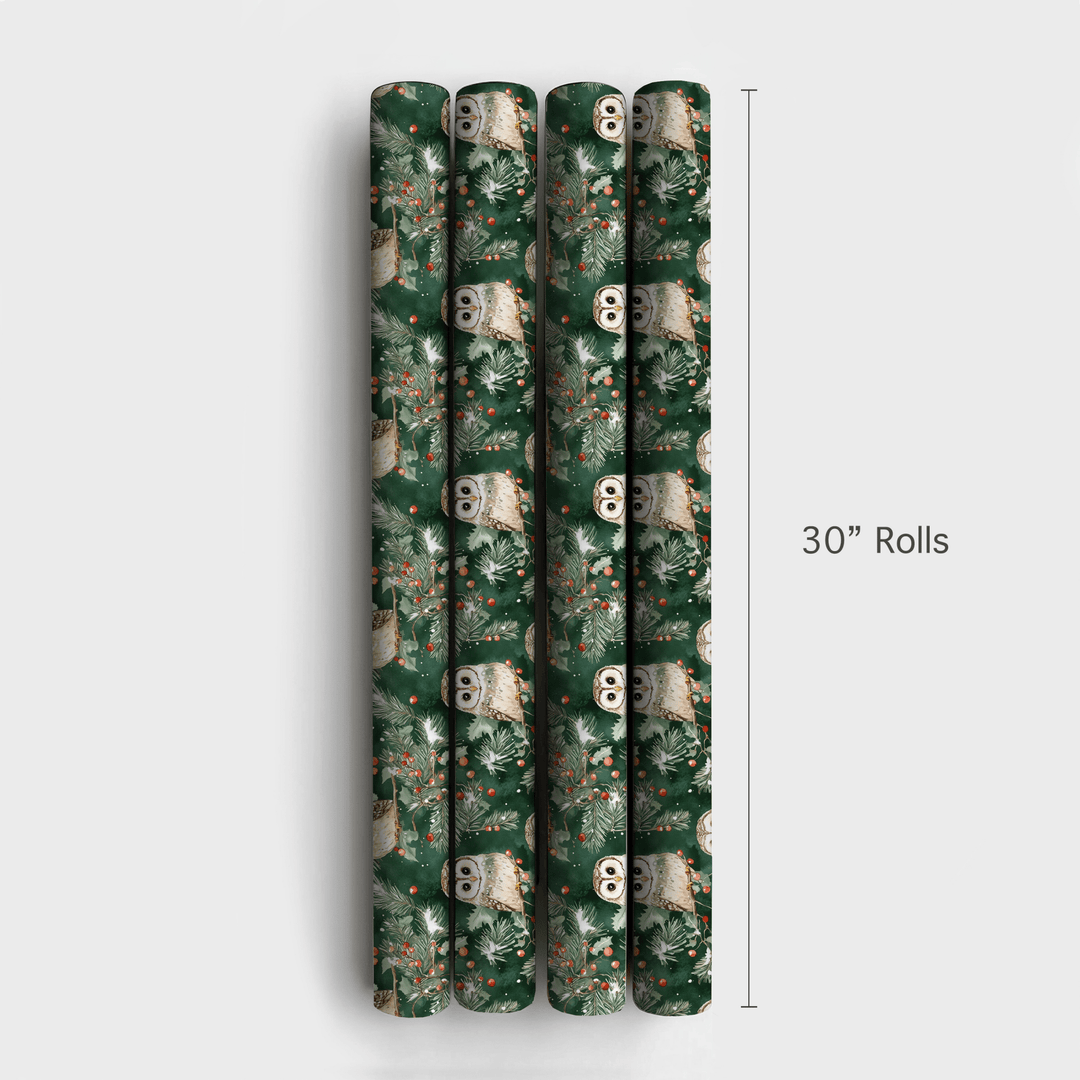 Tinsel and Talons - Wrapping Paper - Aspen & Arlo
