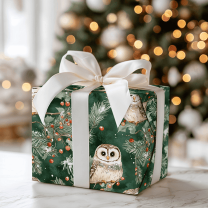 Tinsel and Talons - Wrapping Paper - Aspen & Arlo