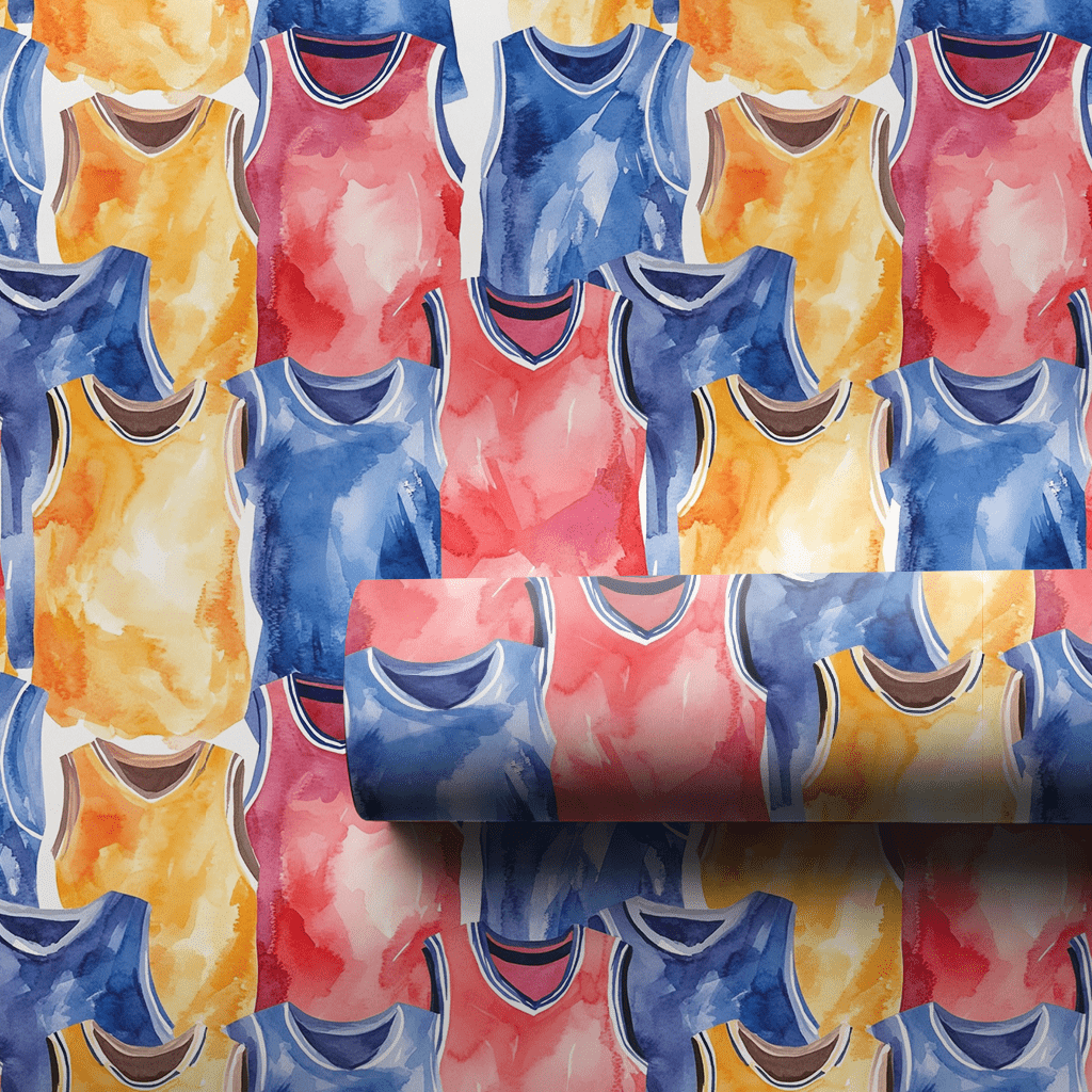 Above the Rim - Wrapping Paper - Aspen & Arlo